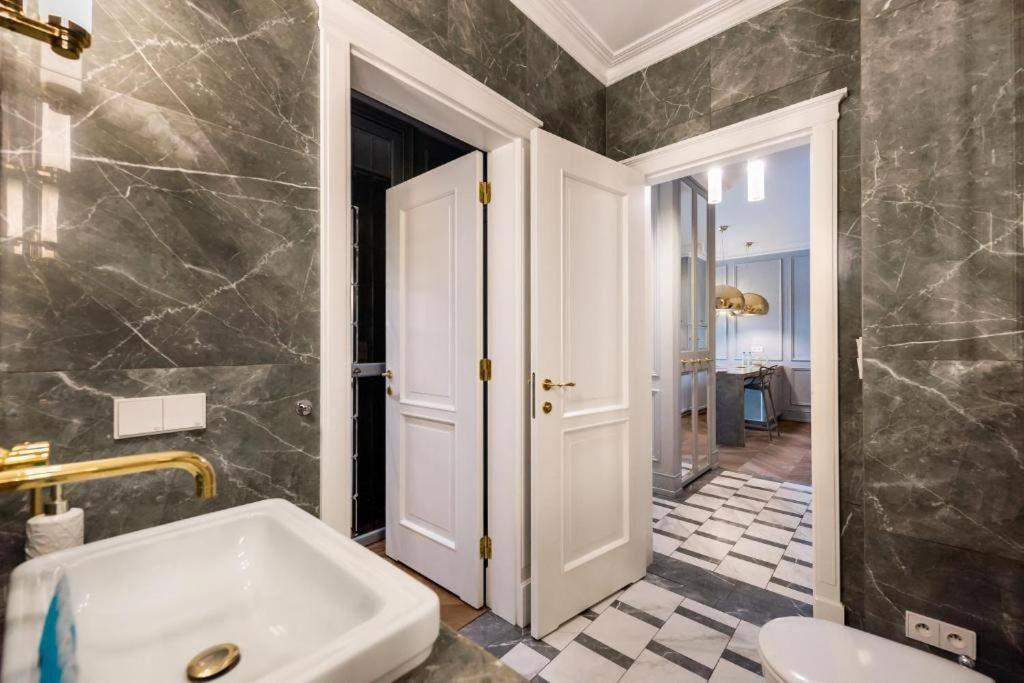 Luxury Garden Apartment Varsó Kültér fotó