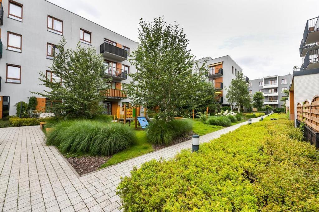 Luxury Garden Apartment Varsó Kültér fotó