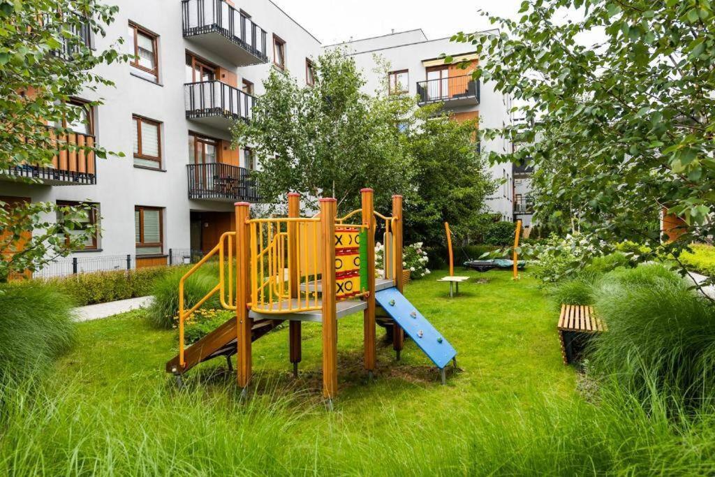 Luxury Garden Apartment Varsó Kültér fotó